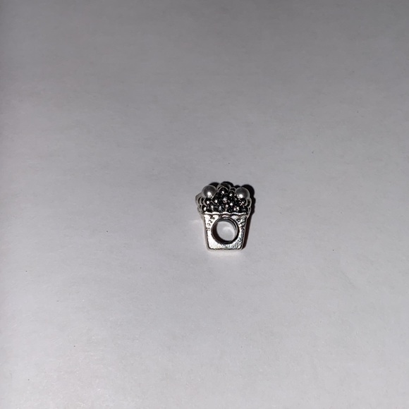 Authentic Pandora Popcorn Pale Pink Enamel Movies Charm - Picture 13 of 17